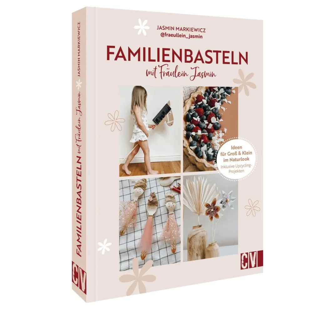 Kinder CV Kinderbücher|Bücher>Buch "Familienbasteln mit @fraeullein_jasmin"