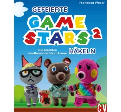 Kinder CV Stricken & Häkeln|Häkeln>Buch "Gefeierte Gamestars häkeln 2"