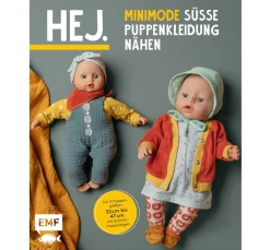 EMF Nähanleitungen>Buch "HEJ. Minimode - Süsse Puppenkleidung nähen"