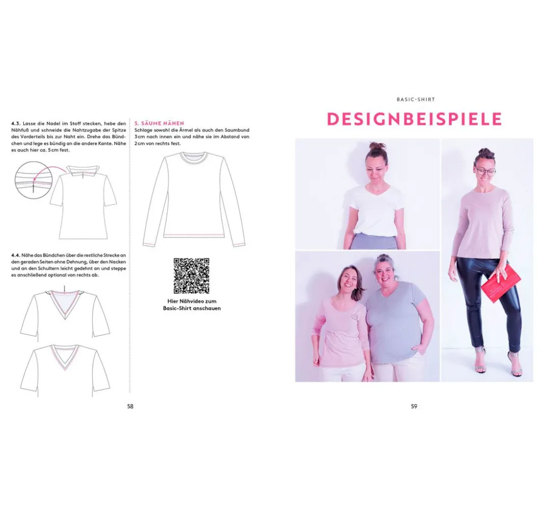 EMF Nähanleitungen>Buch "Keine Angst vor Klamotte - Basic-Outfit nähen von Anna Einfach nähen"