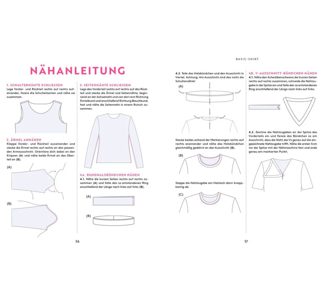 EMF Nähanleitungen>Buch "Keine Angst vor Klamotte - Basic-Outfit nähen von Anna Einfach nähen"