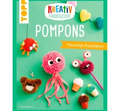 Kinder Topp Kinderbücher|Weitere Wolle & Garn Anleitungen>Buch "Kreativ kinderleicht Pompons"