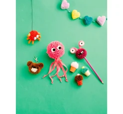 Kinder Topp Kinderbücher|Weitere Wolle & Garn Anleitungen>Buch "Kreativ kinderleicht Pompons"