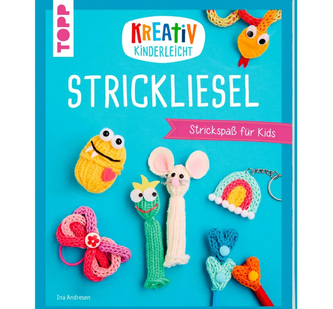 Kinder Topp Kinderbücher|Weitere Wolle & Garn Anleitungen>Buch "Kreativ kinderleicht Strickliesel"