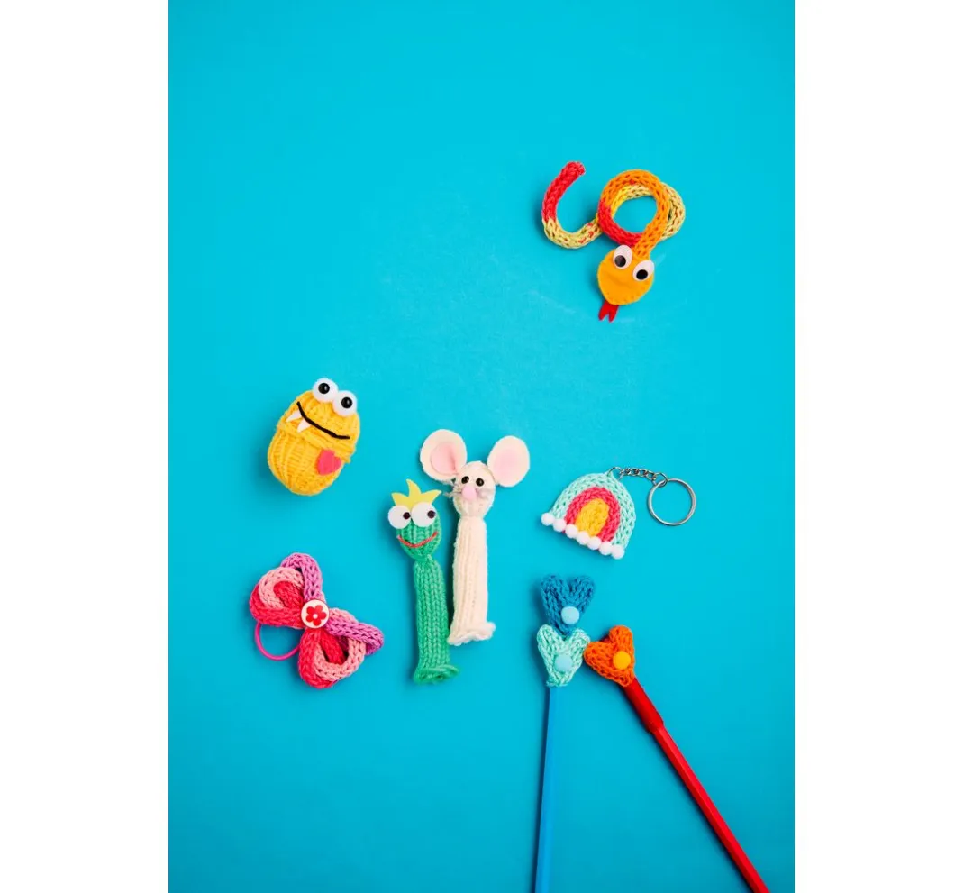 Kinder Topp Kinderbücher|Weitere Wolle & Garn Anleitungen>Buch "Kreativ kinderleicht Strickliesel"