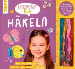 Kinder Topp Kinderbücher|Häkelanleitungen>Buch "Kreativstart Kids - Häkeln"