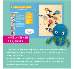 Kinder Topp Kinderbücher|Häkelanleitungen>Buch "Kreativstart Kids - Häkeln"