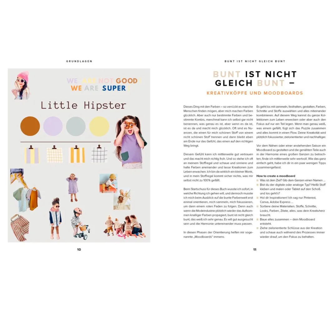 EMF Nähanleitungen|Schnittmuster>Buch "Little Hipster: Kinderkleidung nähen. Frech, wild, wunderbar!"