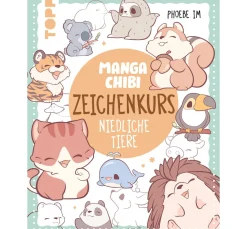 Topp Mangas Zeichnen|Zeichenbücher>Buch "Manga Chibi - Zeichenkurs Niedliche Tiere"