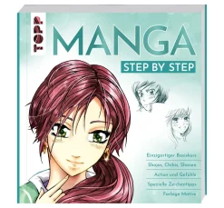 Topp Mangas Zeichnen|Zeichenbücher>Buch "Manga Step by Step - Basiskurs"
