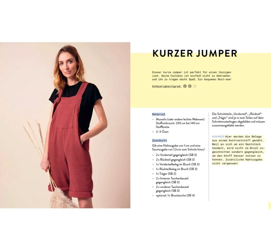 EMF Nähanleitungen>Buch "Mini-Masterclass - Nähen mit Musselin"