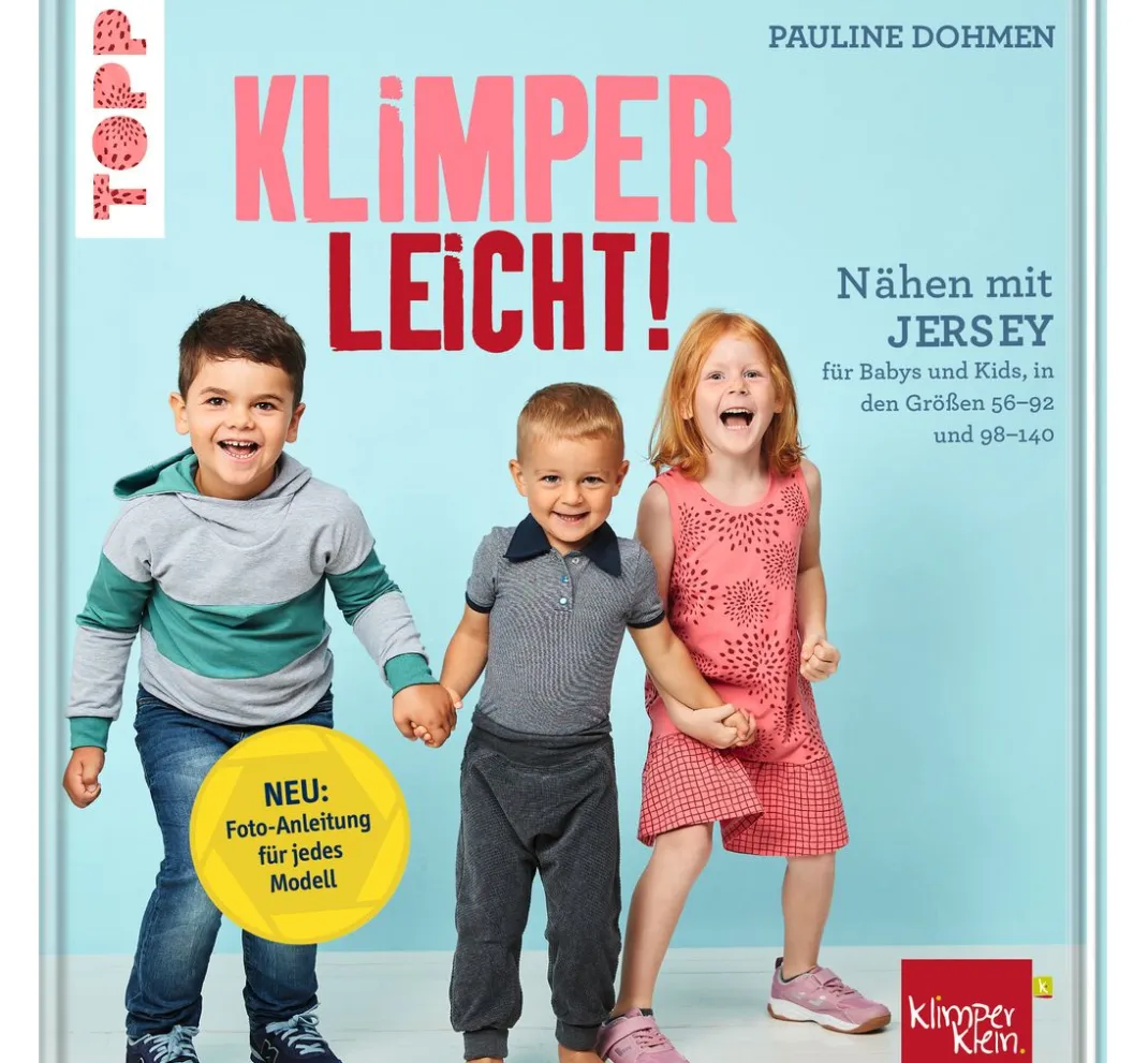 Topp Nähanleitungen>Buch "Nähen mit Jersey - Klimperleicht"