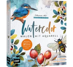 EMF Aquarell|Malvorlagen>Buch "Watercolor - Malen mit Aquarell"