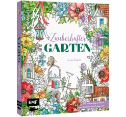 EMF Ausmalbücher|Malen & Zeichnen>Buch "Zauberhafter Garten"