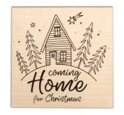 Butterer Scrapbooking|Kartengestaltung>Stempel "Coming Home for Christmas"