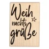 Butterer Scrapbooking|Kartengestaltung>Stempel "Weihnachtsgrüße"
