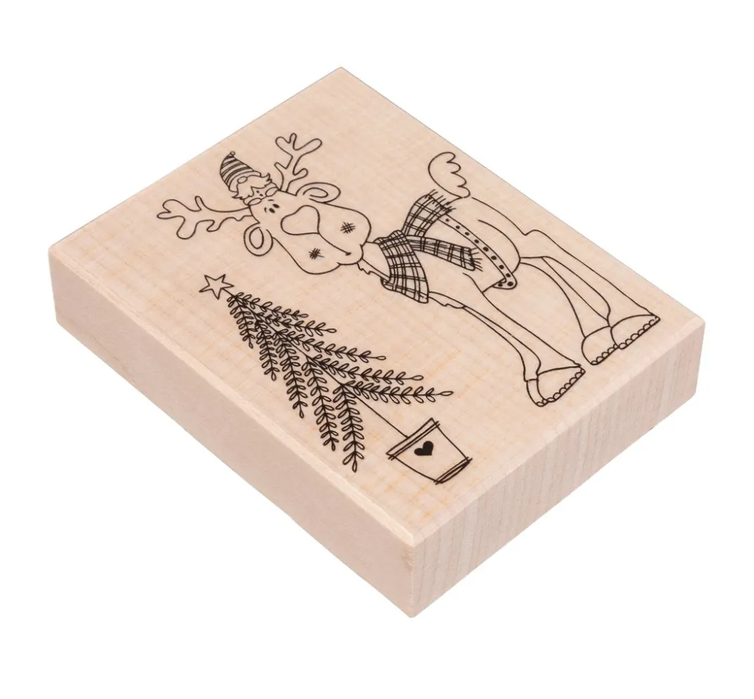 Butterer Scrapbooking|Kartengestaltung>Stempel "Wichtel im Glück"