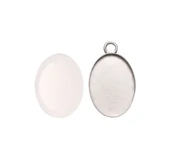 GLOREX Cabochons|Anhänger & Charms>Cabochon-Anhänger klein