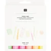 Rico Design Kerzen Gestalten>Candle Liner Set "Neon"