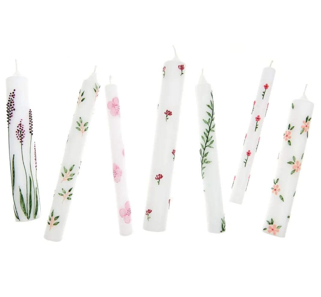 Rico Design Kerzen Gestalten>Candle Liner Set "Roses"