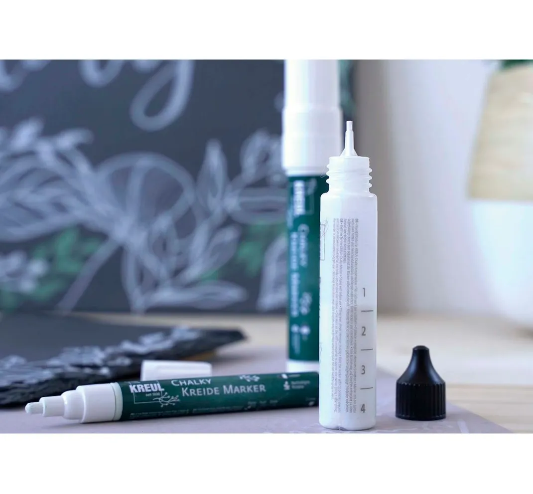 Kreul Kreative Tafelfarbe|Kreidefarbe>Chalky Kreidemarker, XXL