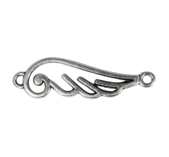 Rayher Anhänger & Charms>Charms-Verbinder "Offener Flügel"