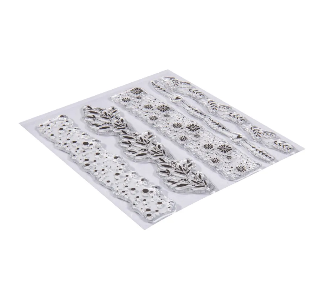 Rayher Stempel & Zubehör|Kartengestaltung>Clear Stamps "Blumenmotive"