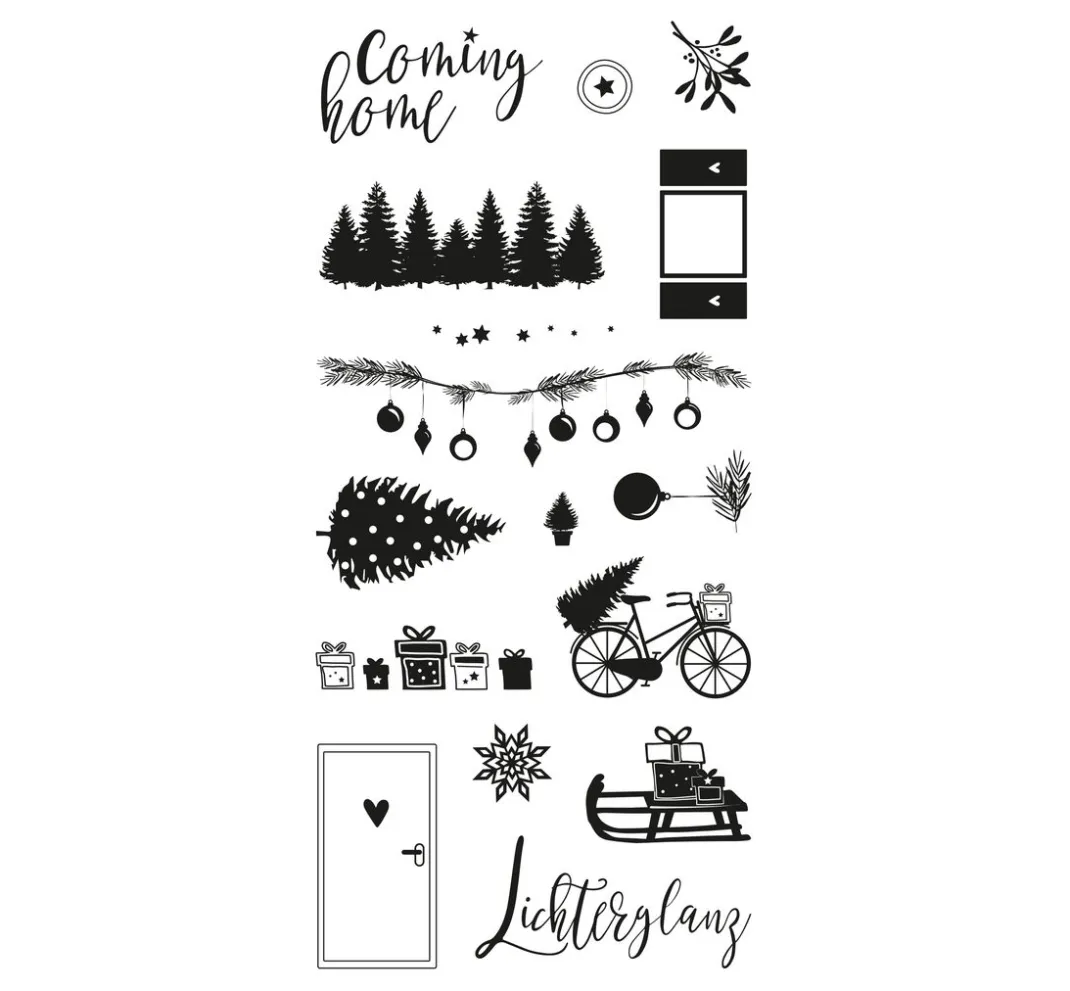 Rayher Scrapbooking|Kartengestaltung>Clear Stamps "Coming Home"