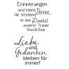 efco Stempel & Zubehör|Kartengestaltung>Clear Stamps "Erinnerungen"