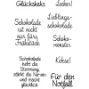 efco Backen|Stempel & Zubehör>Clear Stamps "Glückskeks"
