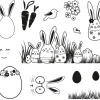 Rayher Stempel & Zubehör|Kartengestaltung>Clear Stamps "Hasenfamilie"
