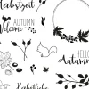 Rayher Stempel & Zubehör|Kartengestaltung>Clear Stamps "Herbstwald"