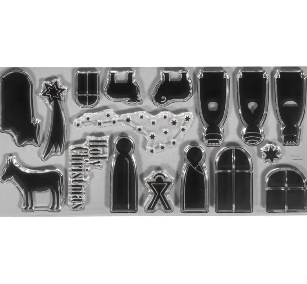 Rayher Scrapbooking|Kartengestaltung>Clear Stamps "Krippe"