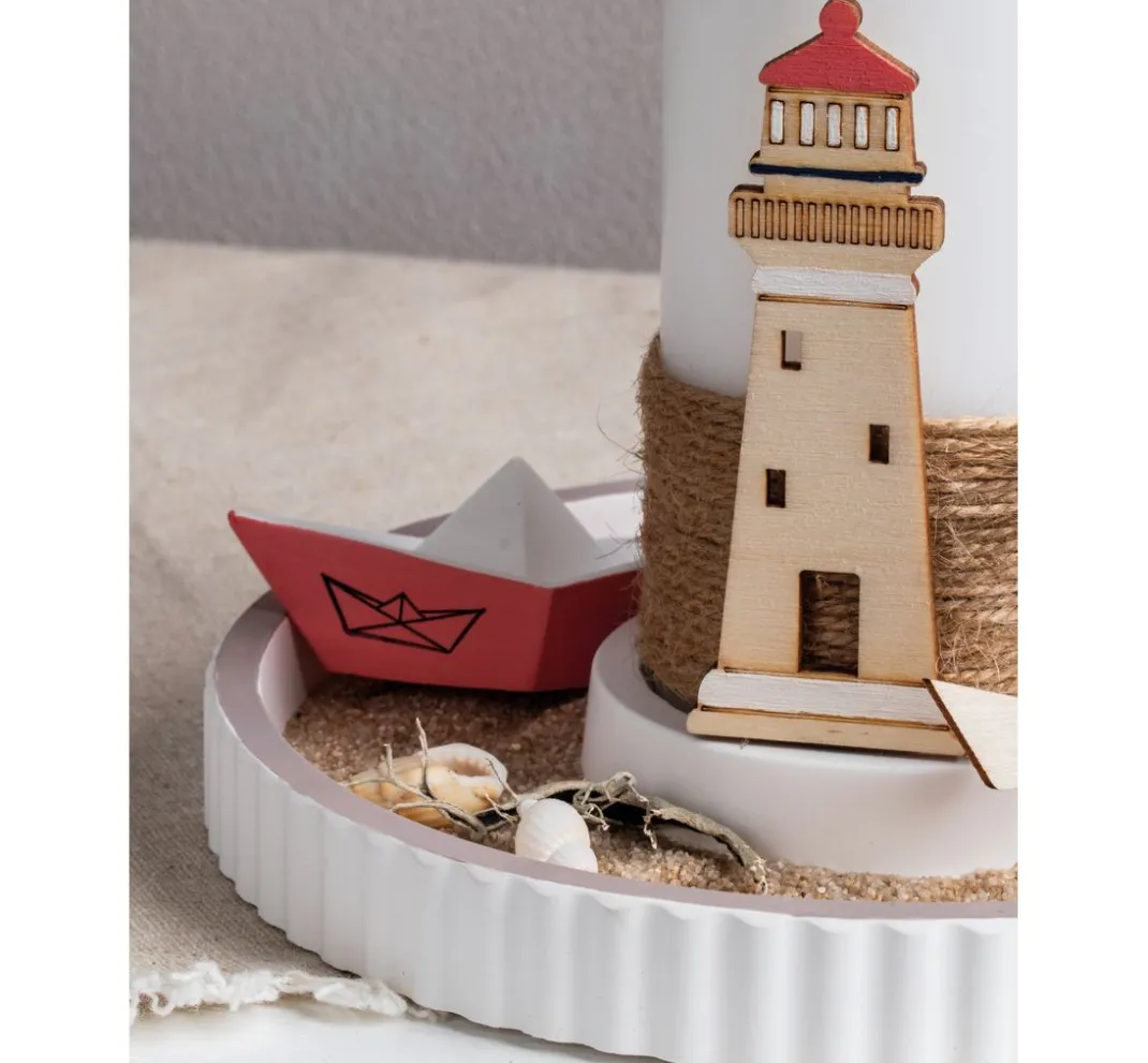 Rayher Kartengestaltung|Scrapbooking>Clear Stamps "Leuchtturm, Fische & Co"