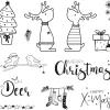 Rayher Stempel & Zubehör|Scrapbooking>Clear Stamps "Rentierfreunde"