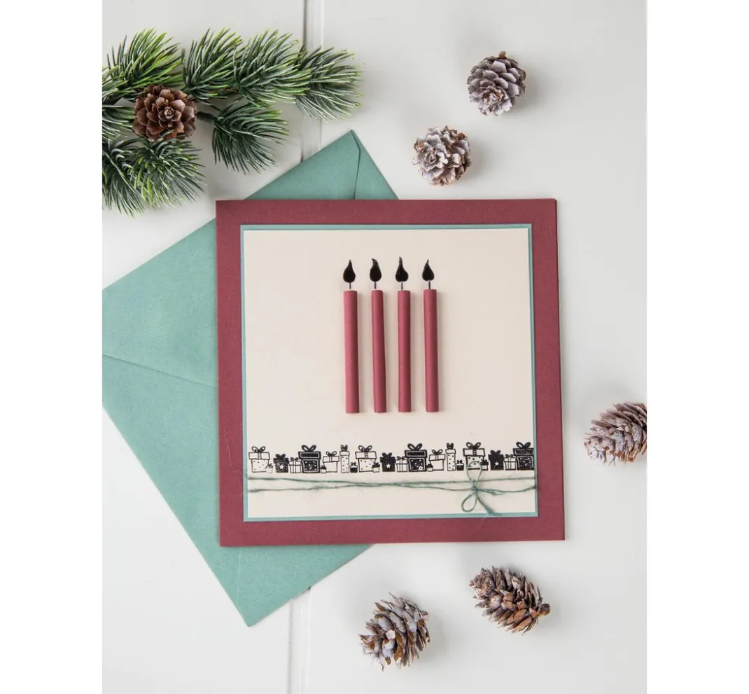 Rayher Stempel & Zubehör|Scrapbooking>Clear Stamps "Weihnachtsbordüren"