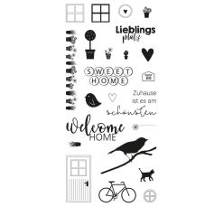 Rayher Stempel & Zubehör|Kartengestaltung>Clear Stamps "Welcome Home"