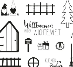 Rayher Scrapbooking|Kartengestaltung>Clear Stamps "Wichtelwelt"