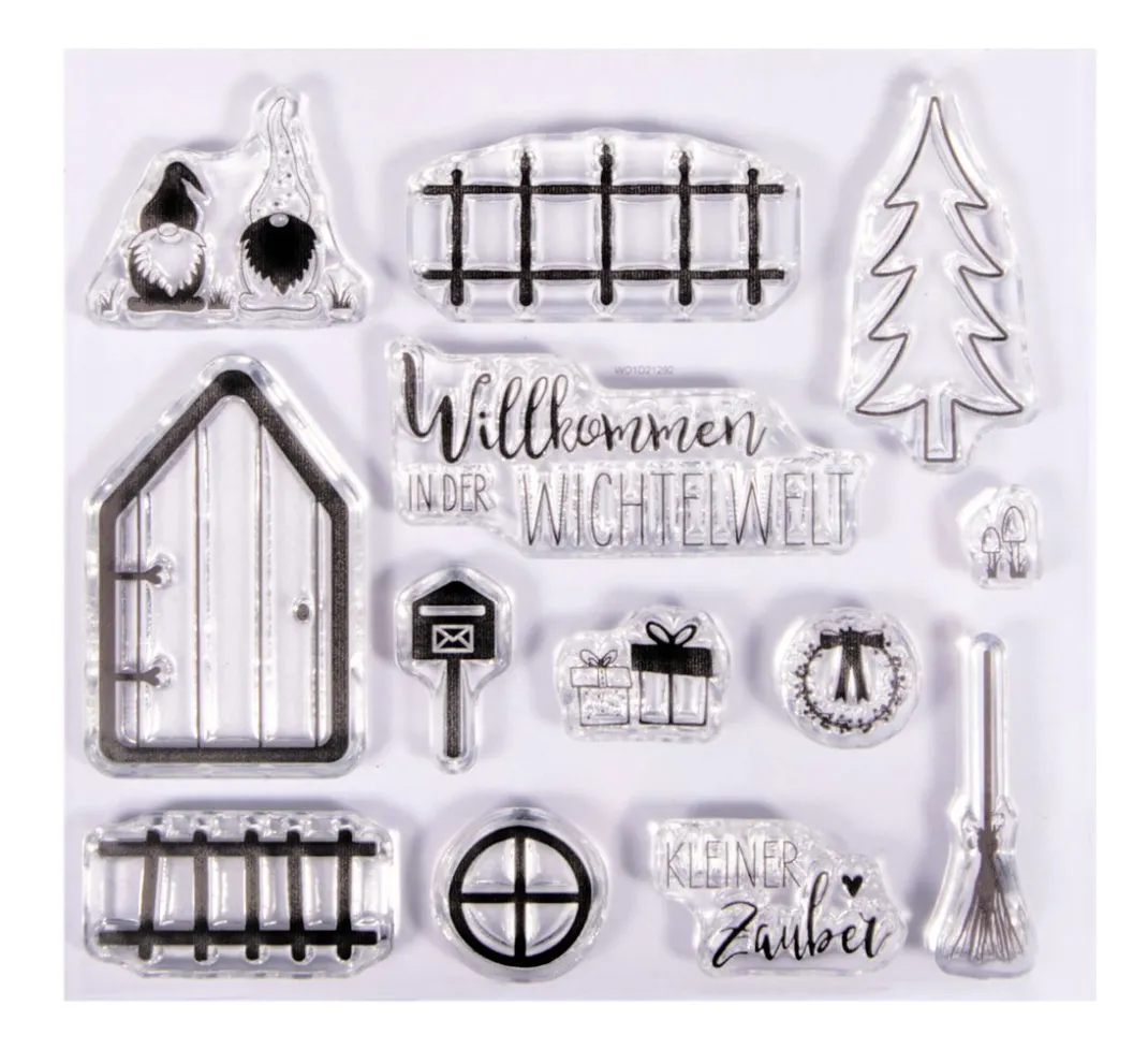 Rayher Scrapbooking|Kartengestaltung>Clear Stamps "Wichtelwelt"