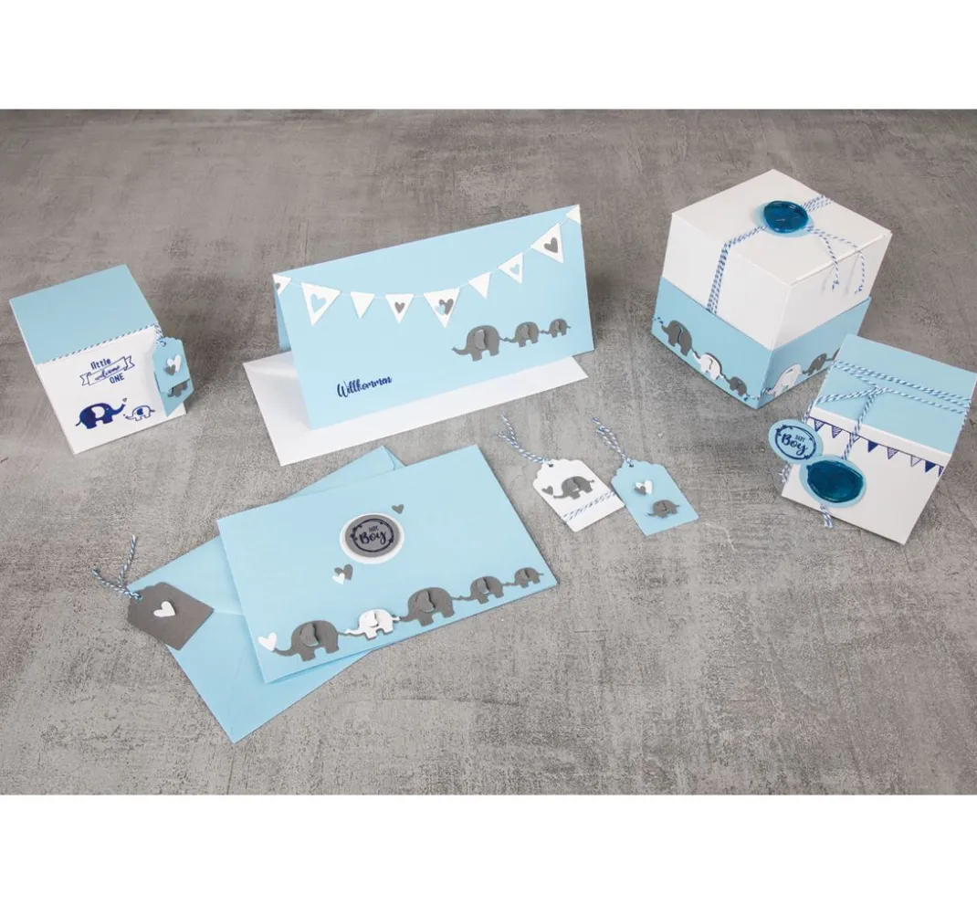Rayher Stempel & Zubehör|Kartengestaltung>Clear Stamps "Willkommen Baby"