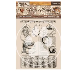 Stamperia Stempel & Zubehör|Kartengestaltung>Clear-Stamps "Coffee and Chocolate"