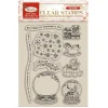 Stamperia Scrapbooking|Kartengestaltung>Clear-Stamps "Gear up for Christmas"