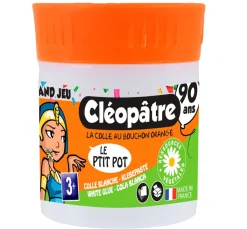 Kinder Cléopâtre Kleber|Kleber>Cléopatre P'tit Pot Kleber mit integrierten Spachtel, 35 g