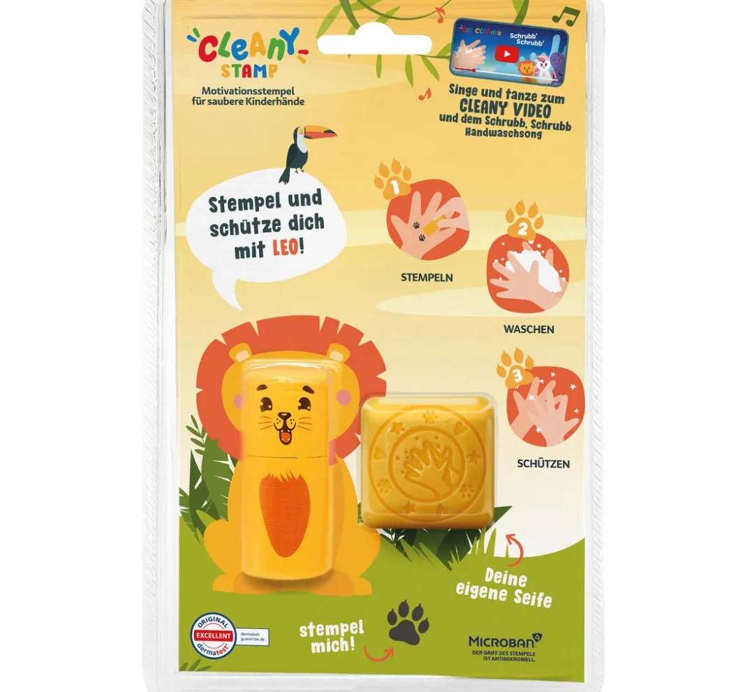 Kinder ColOp Weitere Geschenkideen Für Kinder|Stempel & Zubehör>Cleany Stamp Handwaschstempel