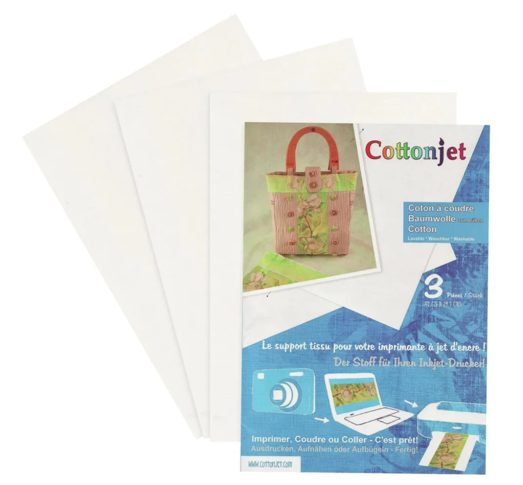 CottonJet Stoffpakete|Textil-Design>Baumwolle, 3 Stück