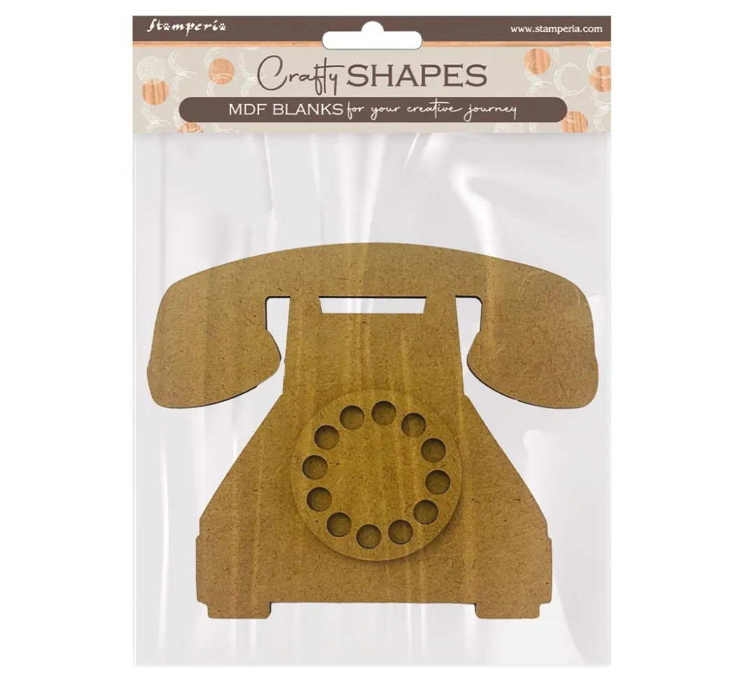 Stamperia Dekoelemente>Crafty Shapes "Golden Harmony"
