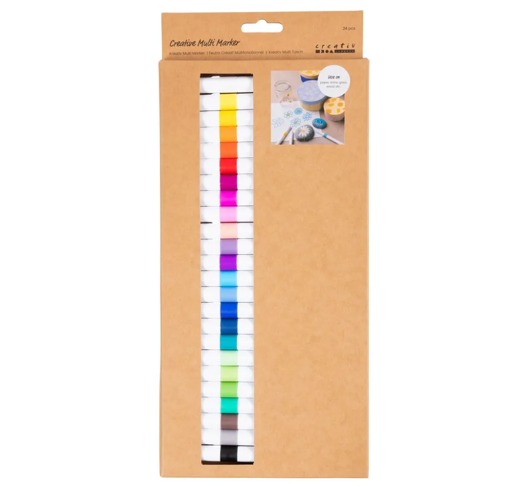 Kinder creativ company Stifte & Marker|Farbsets>Creative Multi Marker, 24 Farben