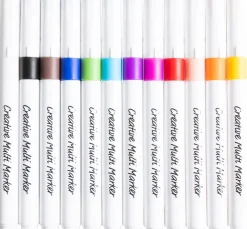 Kinder creativ company Stifte & Marker|Farbsets>Creative Multi Marker, 12 Farben