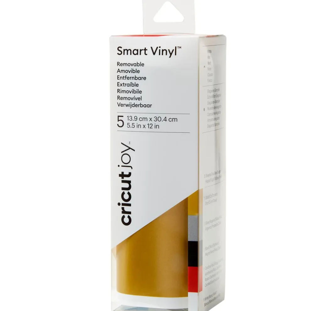 Cricut Selbstklebende Bastelfolie|Plotten>Joy Selbstklebende Vinylfolie "Smart Vinyl - Elegance"