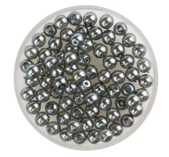 PRACHT Perlensterne|Glasperlen>Crystal Renaissance Glaswachsperle, 4mm, 75 Stück